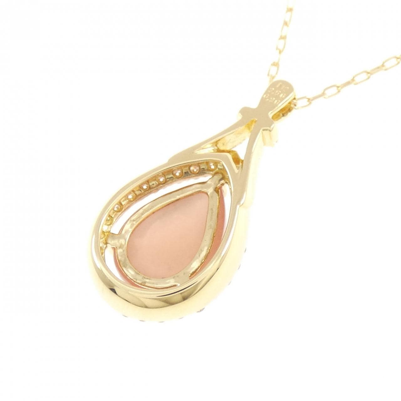K18YG ロードクロサイト ネックレス 3.50CT