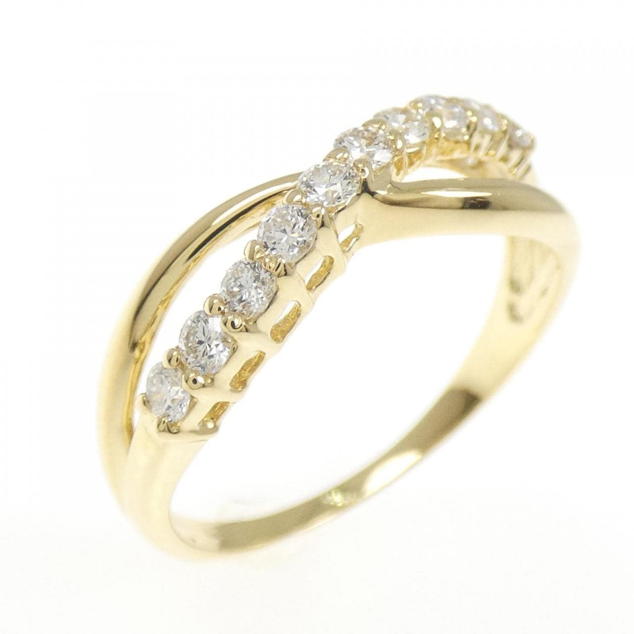 K18YG ダイヤモンド リング 0.30CT