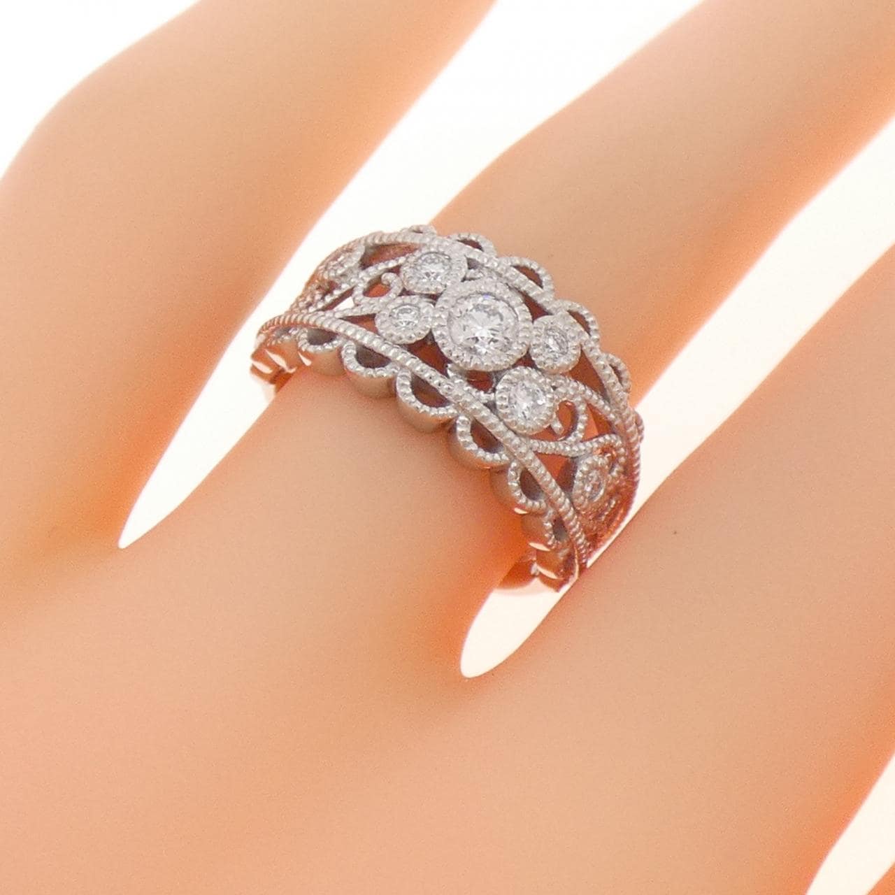 PT900 ダイヤモンド リング 0.14CT