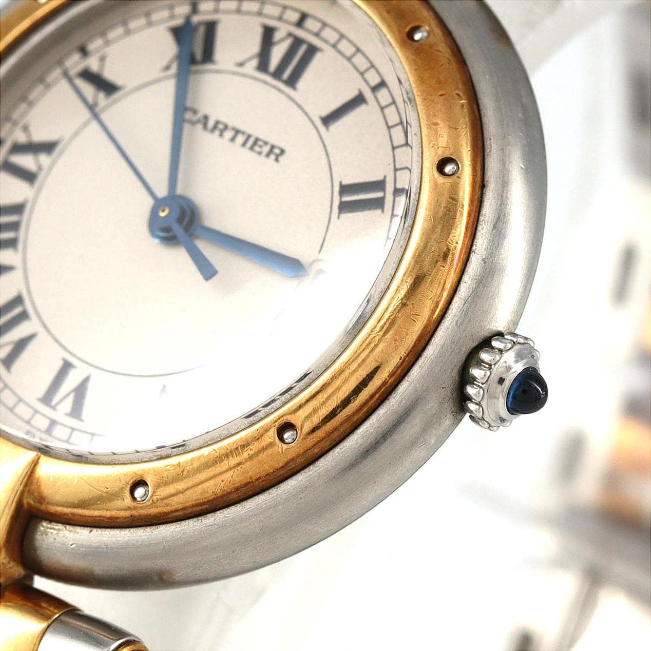 【ノーメンテナンス還元価格】カルティエ パンテールヴァンドームLM 2ROW SSxYG クォーツ