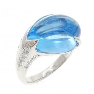 タサキ ブルートパーズ リング