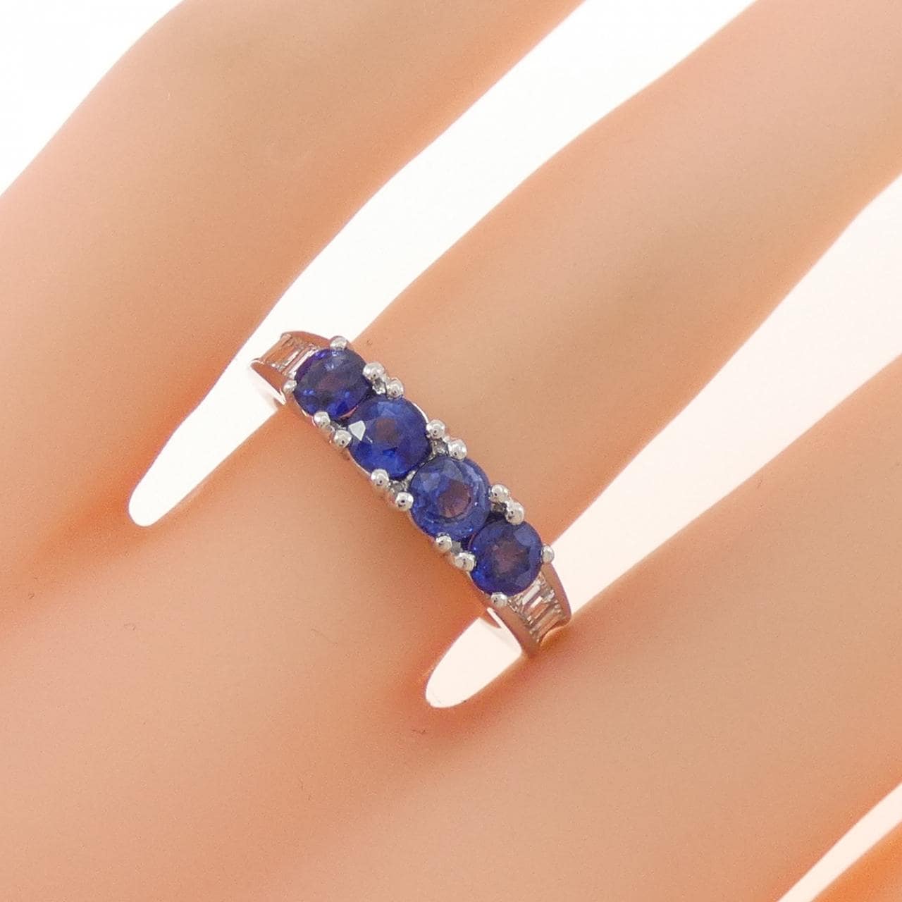 PT900 サファイヤ リング 1.01CT