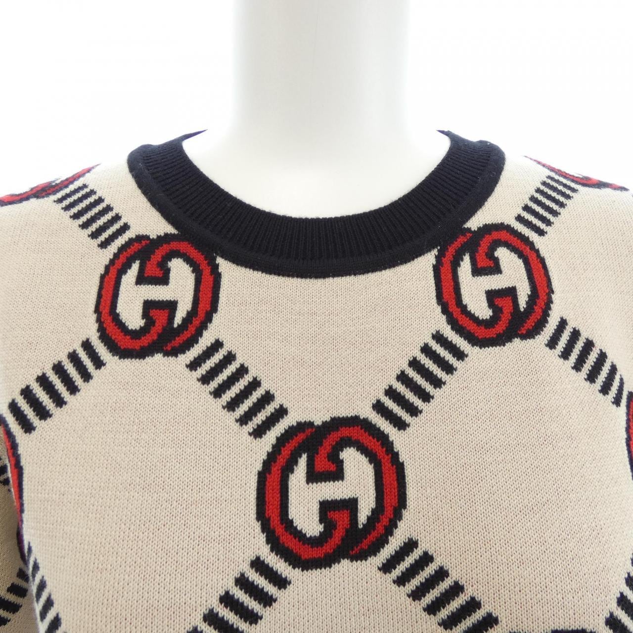 グッチ GUCCI インターロッキングG ウール リバーシブルセーター 678310 XKB7T ニット