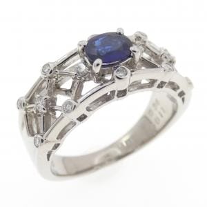 PT900 サファイヤ リング 0.36CT