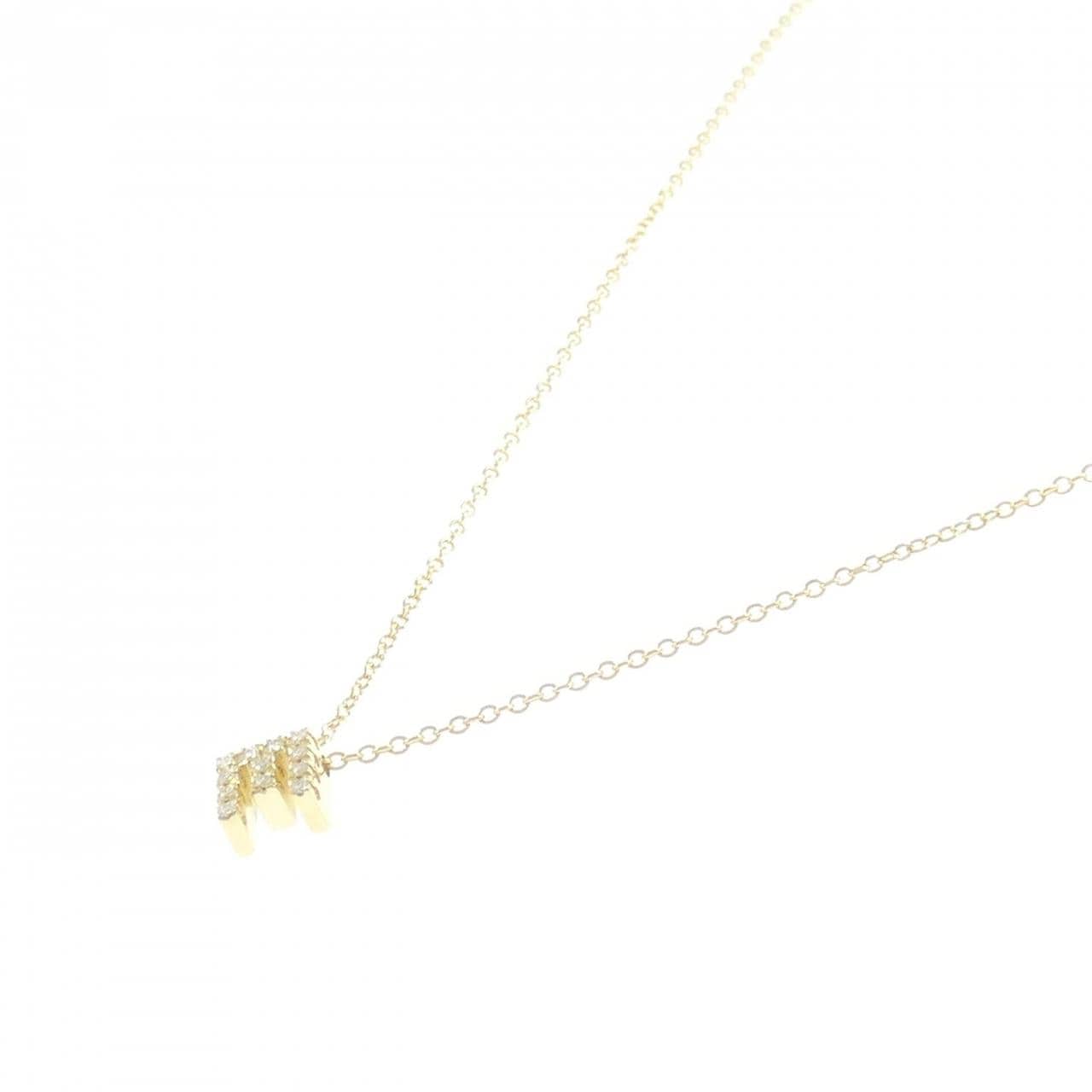 ポンテヴェキオ イニシャル ネックレス 0.06CT