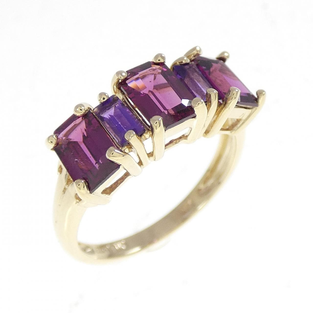 10KYG ガーネット リング