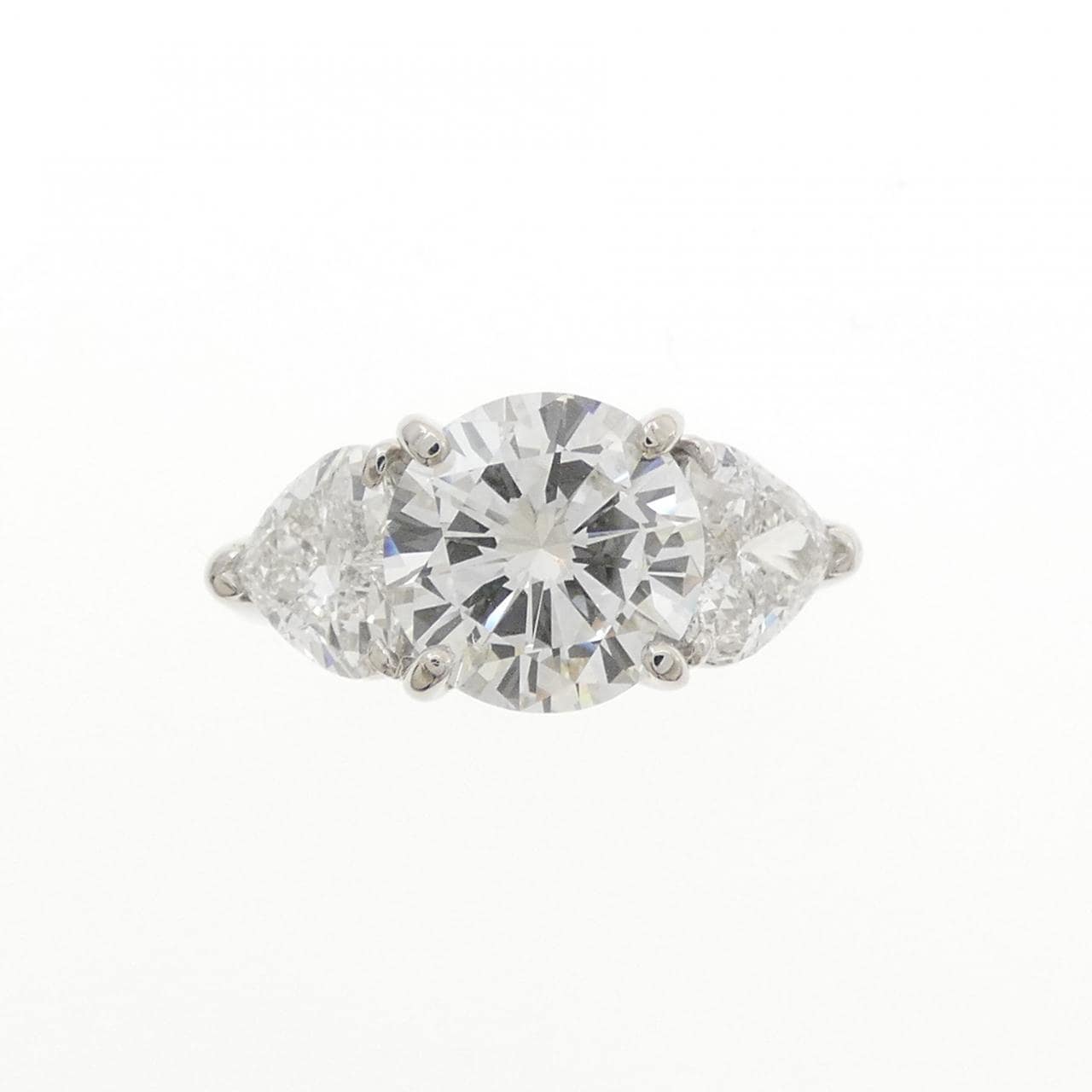 PT900 ダイヤモンド リング 3.237CT I VS1 Good