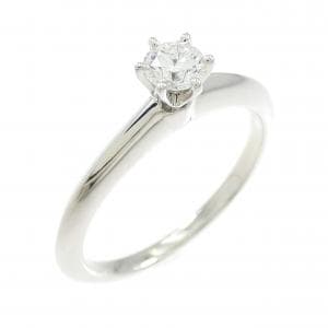 ティファニー クラシックソリティア リング 0.20CT