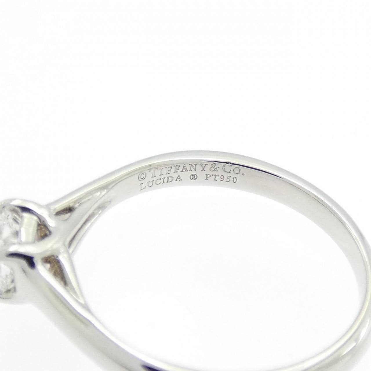 ティファニー ダイヤモンド リング 0.28CT