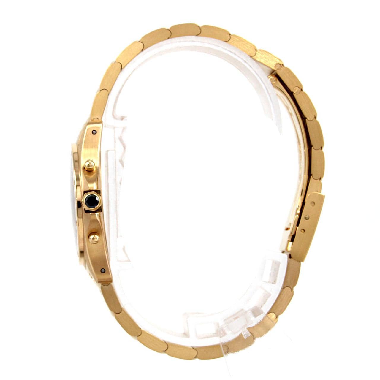 カルティエ サントスロンド MM クロノリフレックス YG W15078G1 YG クォーツ