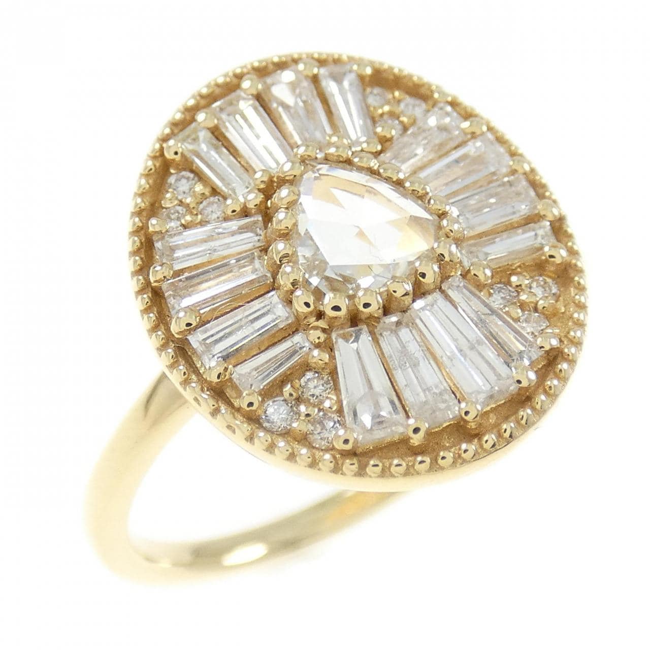 [新品] K18YG鑽石戒指 0.84CT