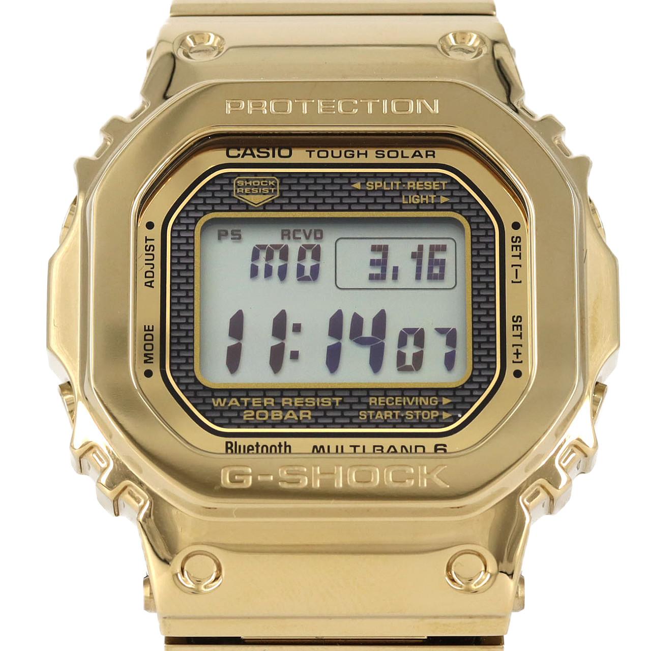 カシオ G-SHOCK･35th Anniversary 電波時計 GMW-B5000TFG-9JR GP ソーラークォーツ