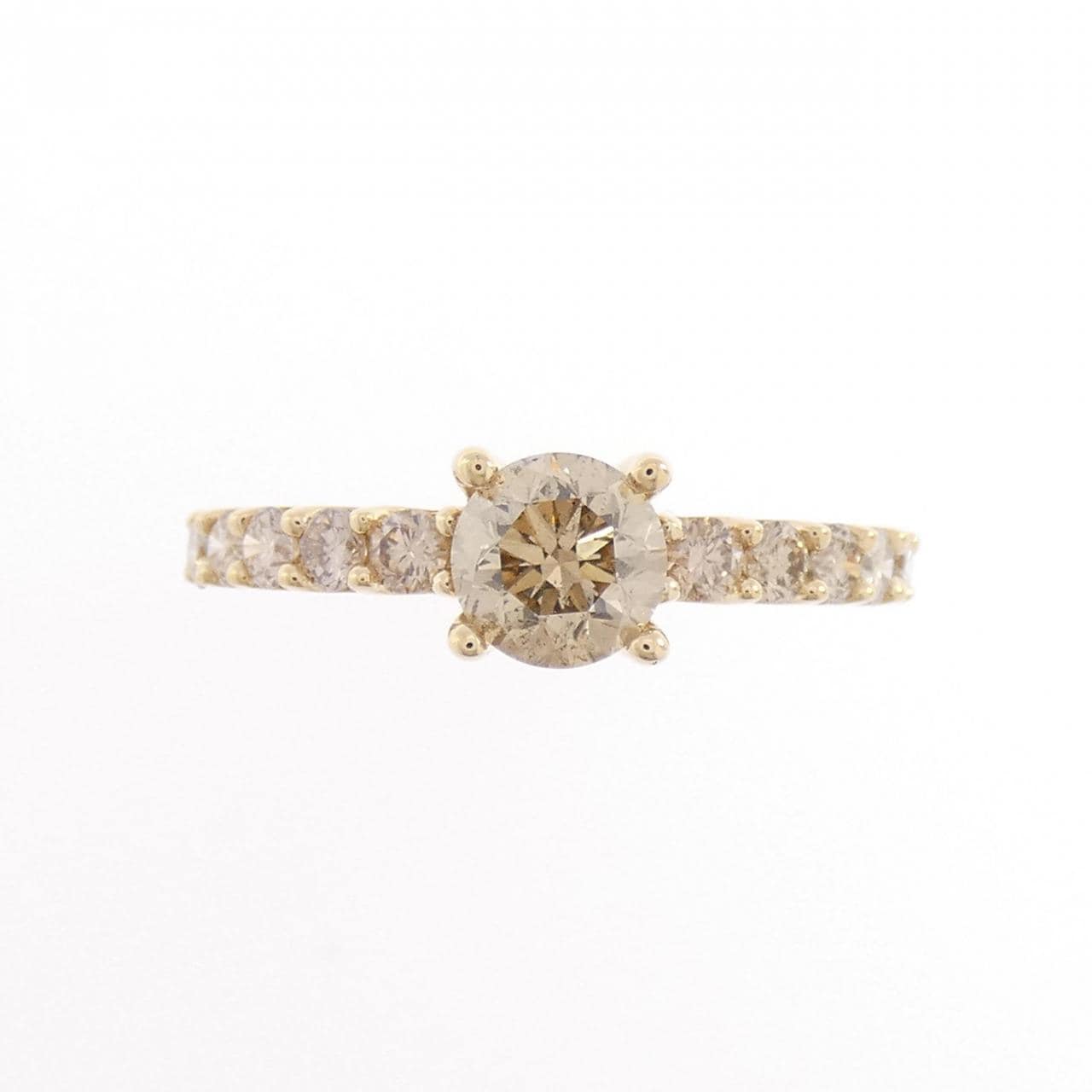 ジーエスティービー ダイヤモンド リング 0.80CT