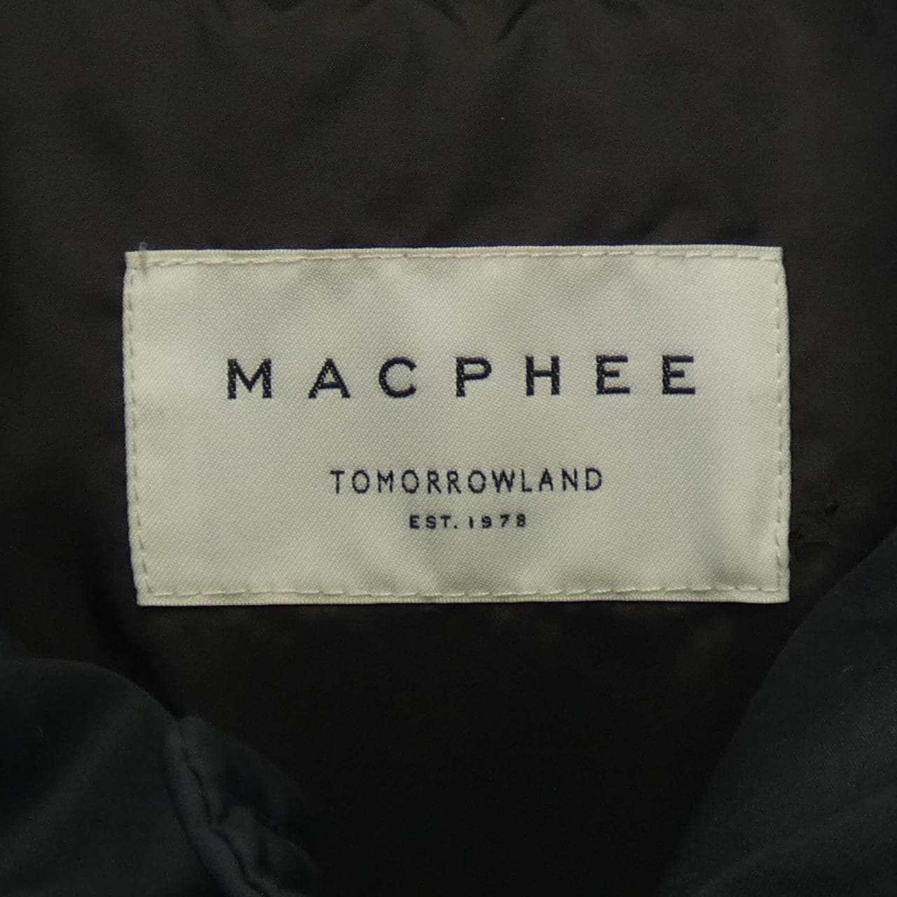 マカフィー MACPHEE ダウンベスト