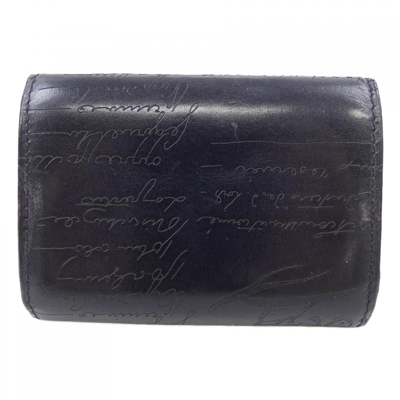 ベルルッティ Berluti インブイアスクリットレザーカードホルダー CARD CASE