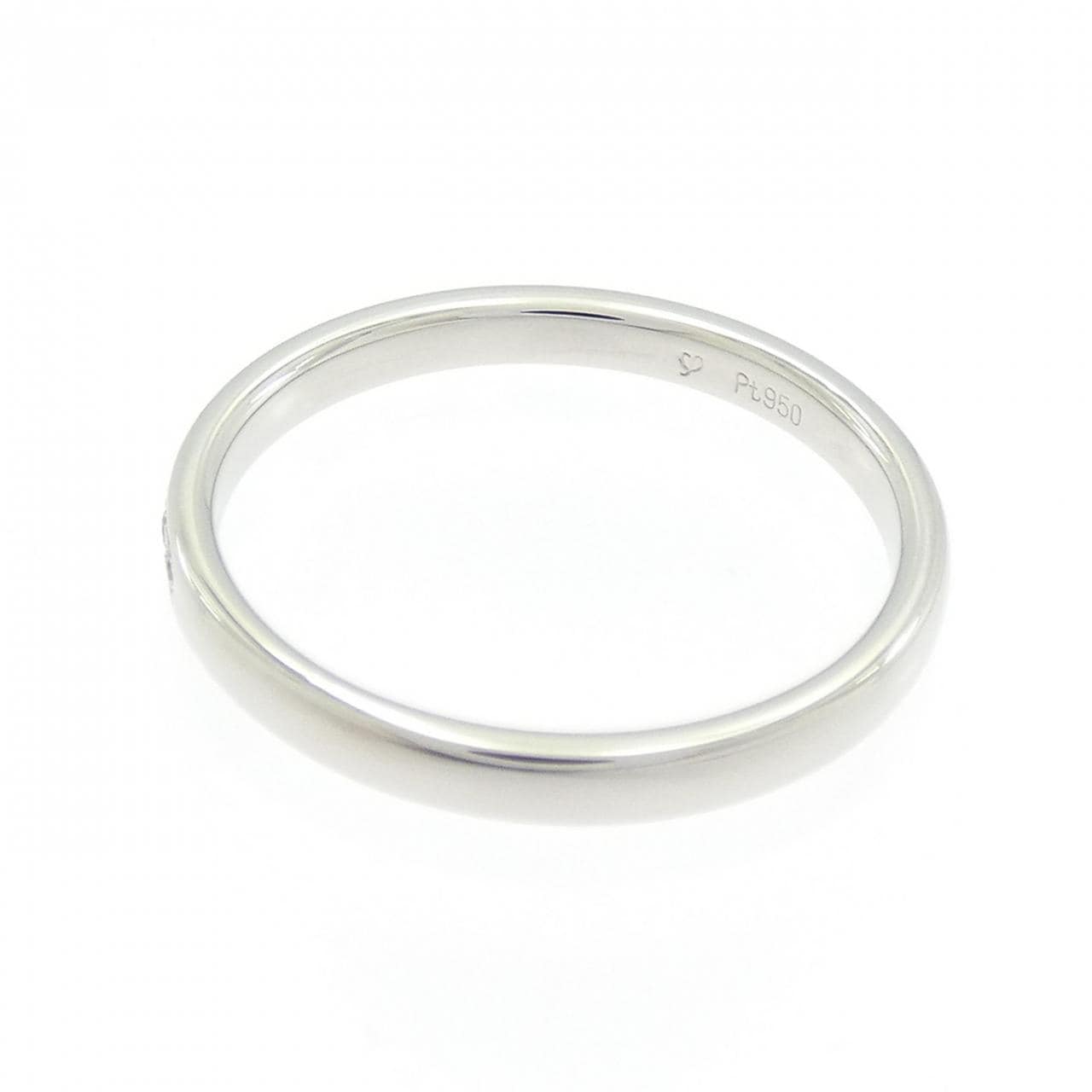 PT950 ダイヤモンド リング 0.13CT