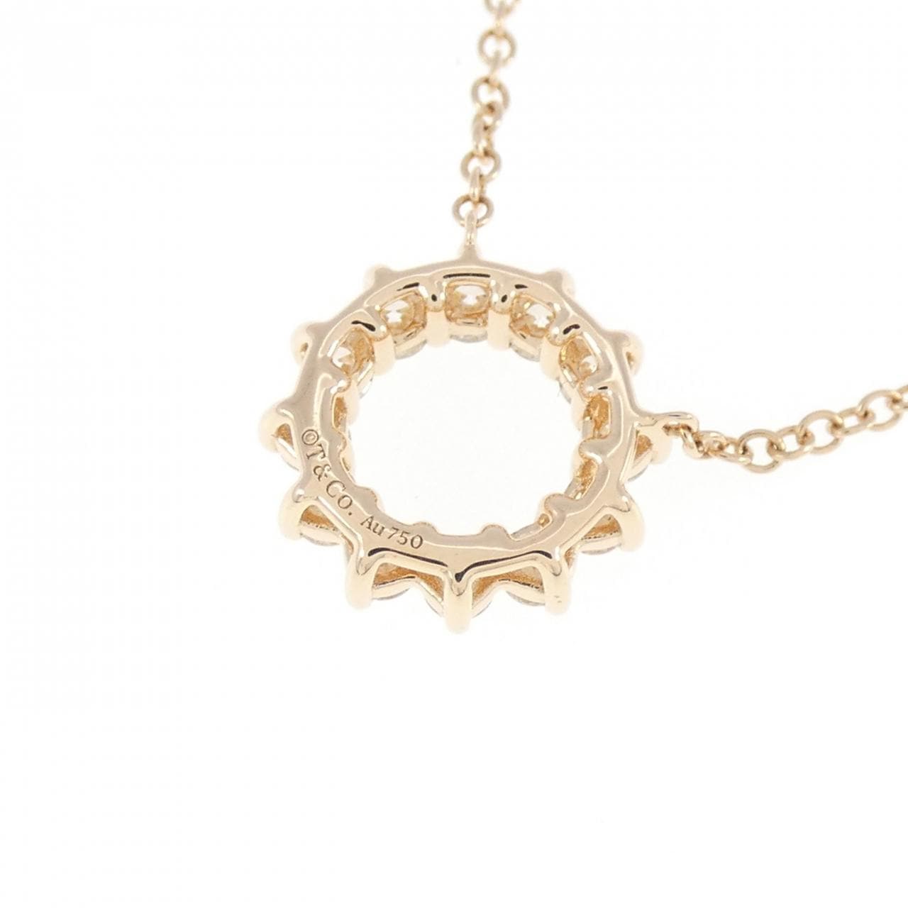 TIFFANY open circle mini necklace