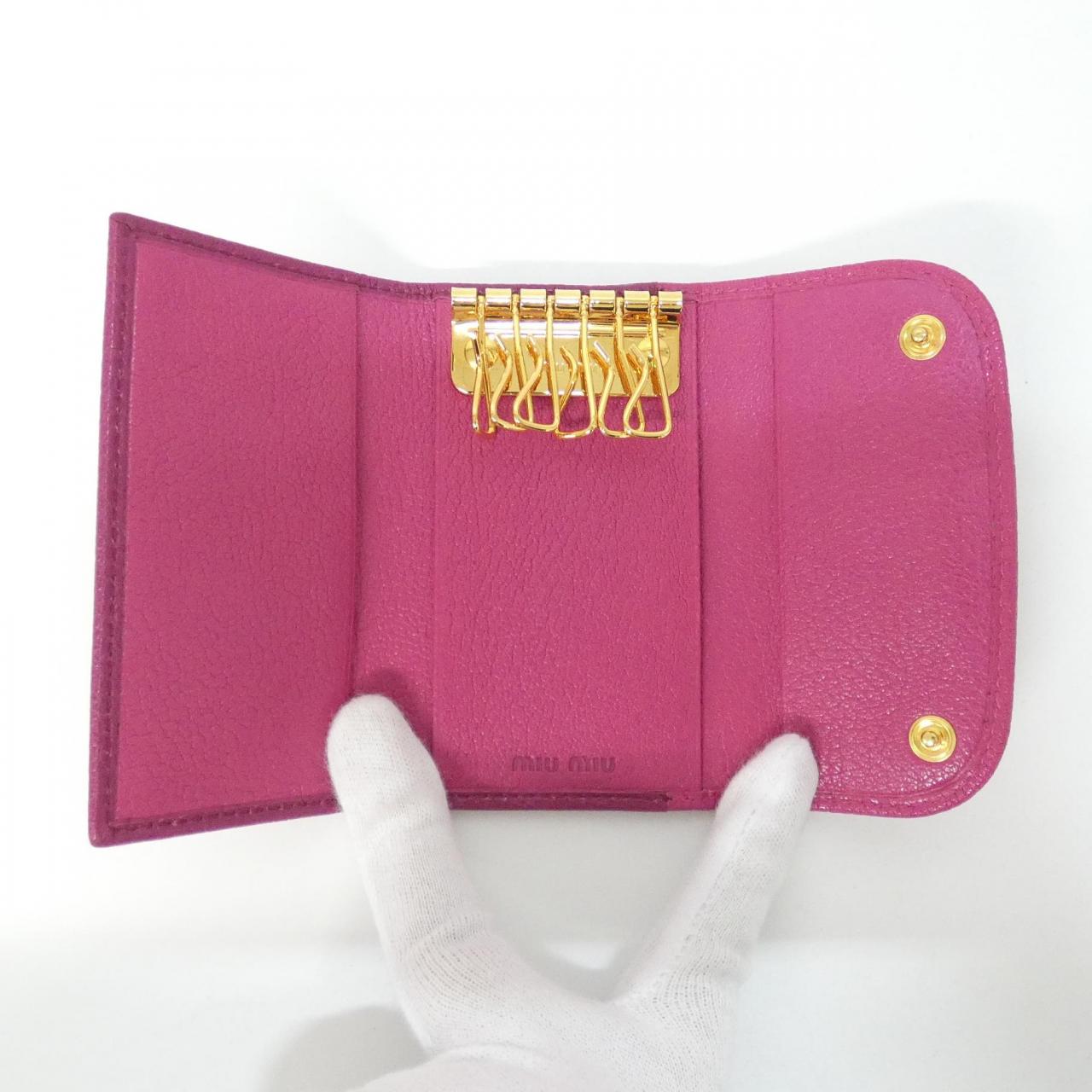 ミュウミュウ 5PG222 キーケース