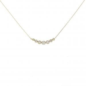 K18YG ダイヤモンド ネックレス 0.20CT