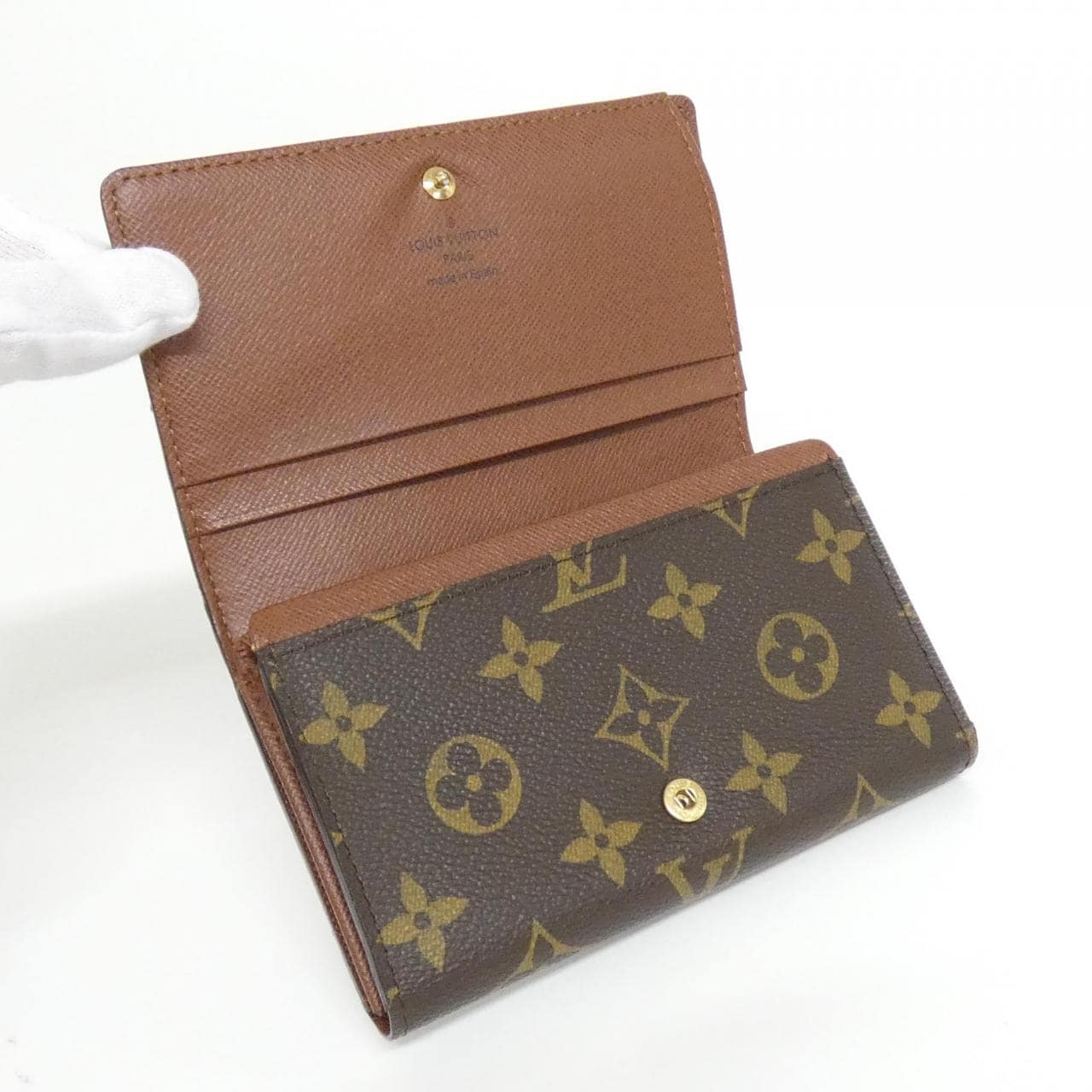 ルイヴィトン モノグラム ポルトフォイユ トレゾール M61736 財布