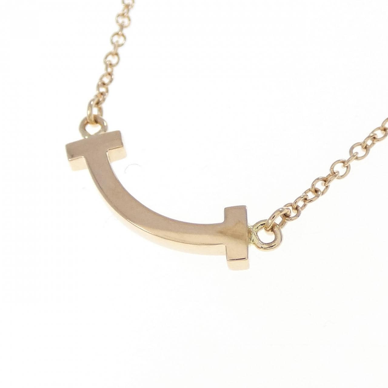 ティファニー Tスマイル ミニ ネックレス