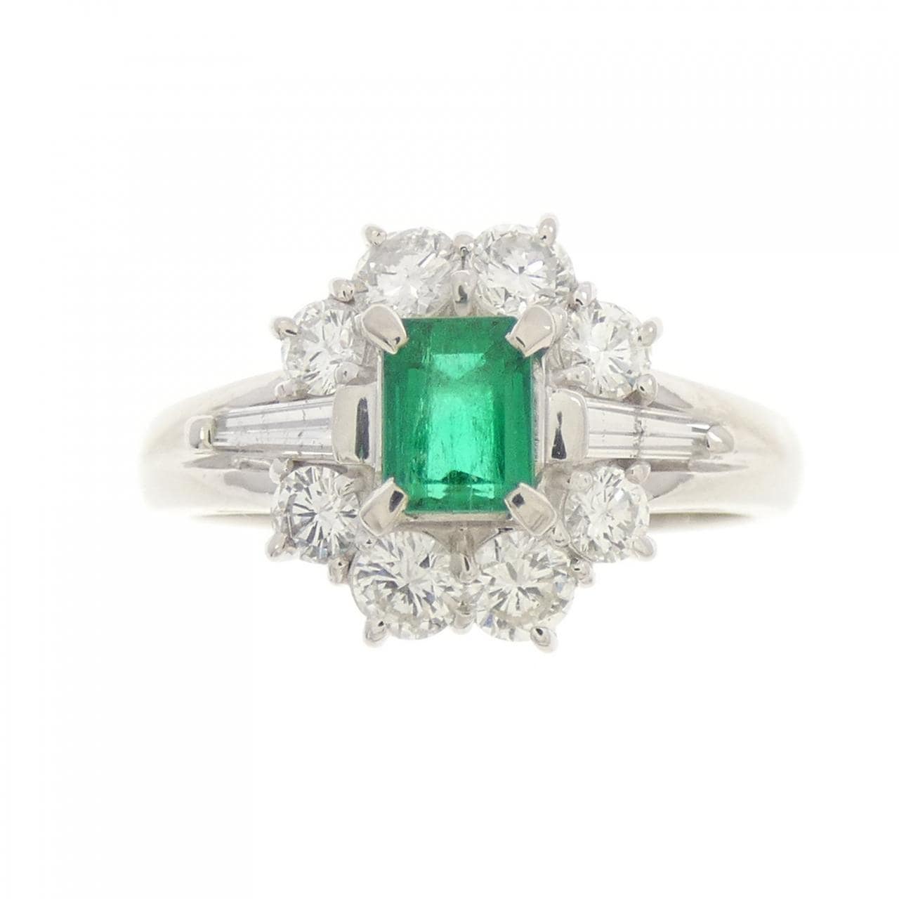 PT エメラルド リング 0.39CT