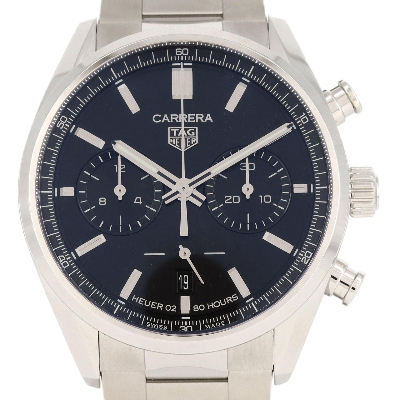 [新品] 泰格豪雅 Carrera Calibre Heuer 02 計時碼錶 CBN2010.BA0642 SS自動上弦