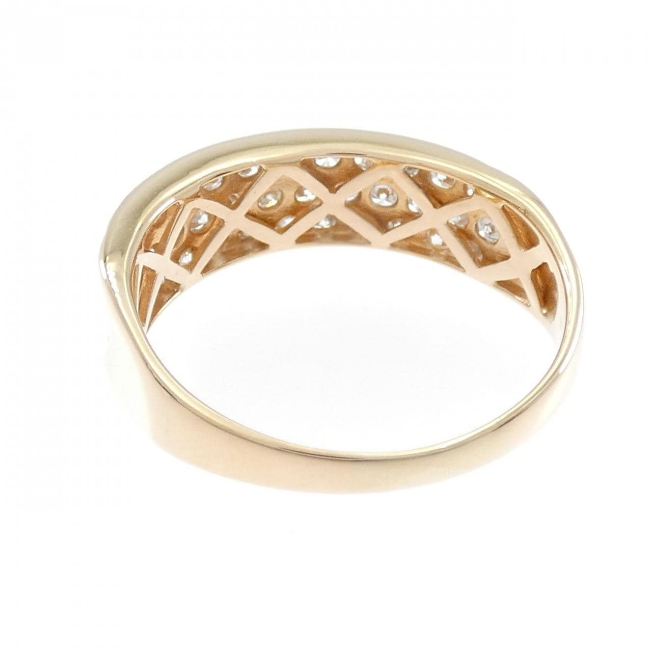 K18PG ダイヤモンド リング 1.00CT