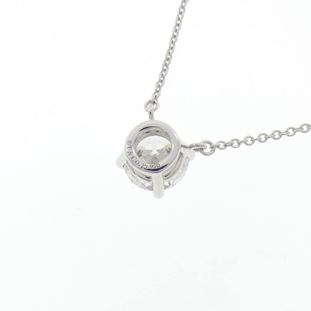 ティファニー ソリティア ネックレス 1.13CT F VVS1 3EXT