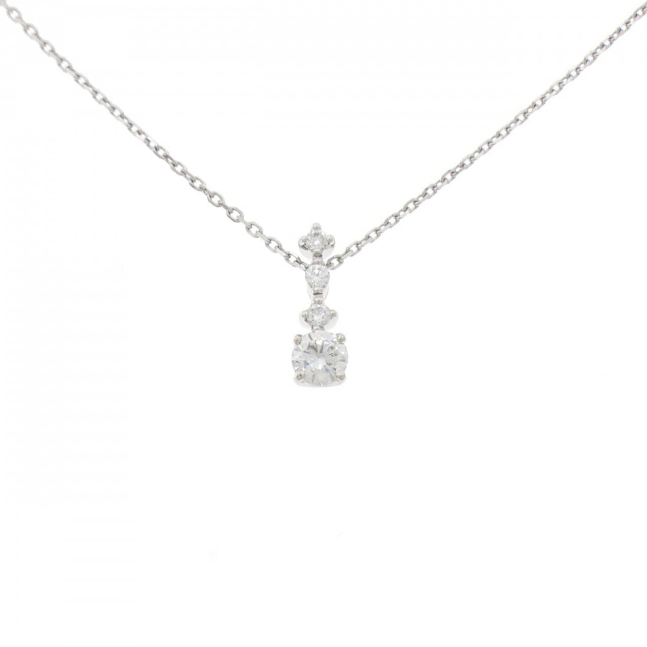 PT900/PT850 ダイヤモンド ネックレス 0.350CT