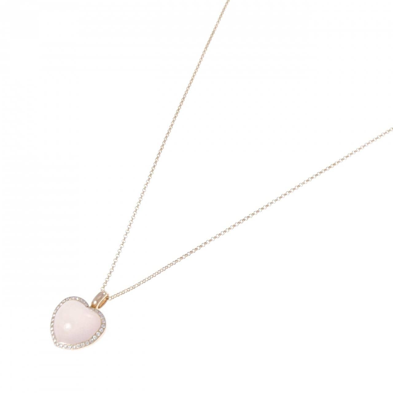 ポンテヴェキオ ローズクオーツ ネックレス 7.10CT