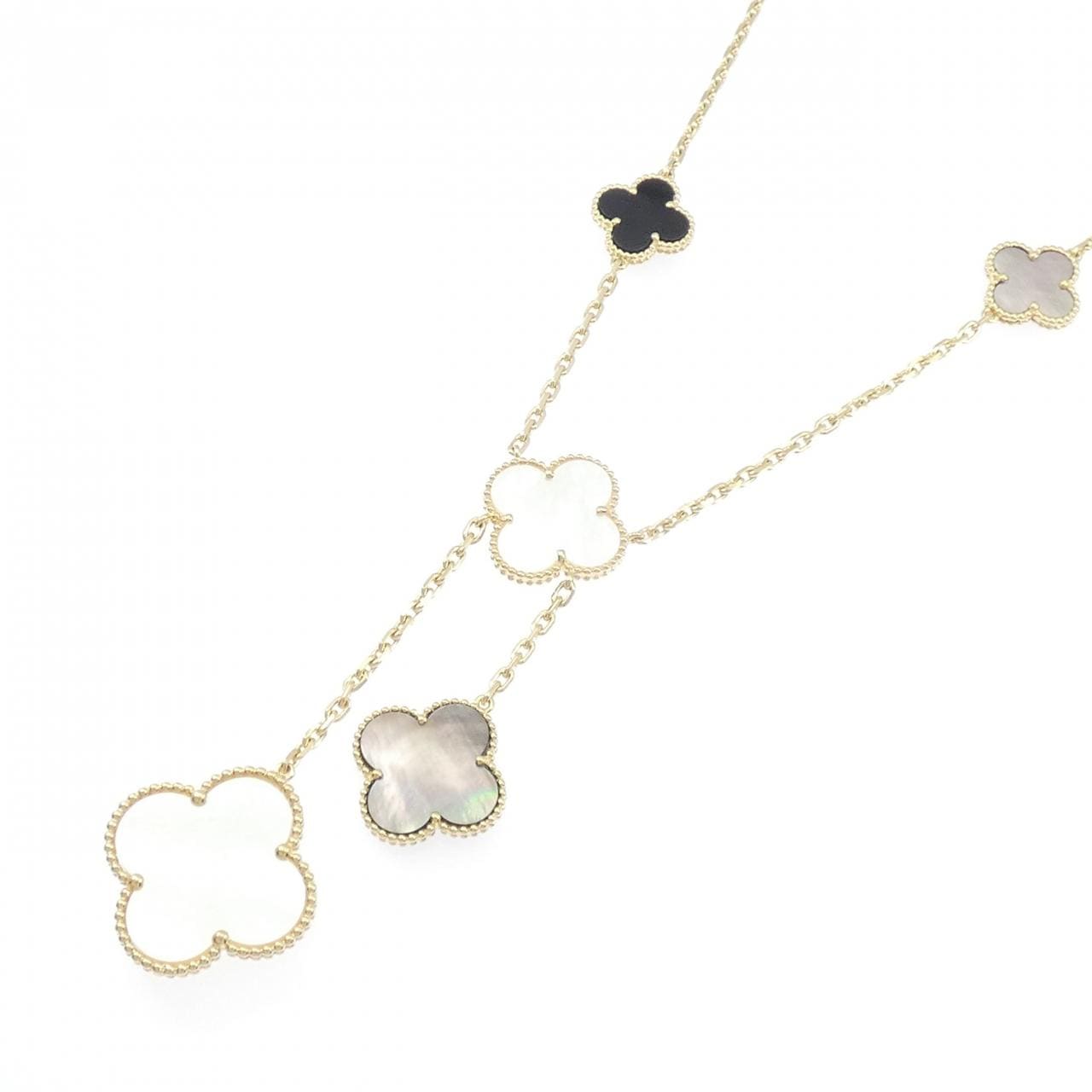 ヴァンクリーフ&アーペル マジックアルハンブラ 6モチーフ ネックレス