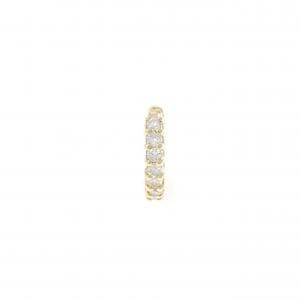K18YG ダイヤモンド イヤリング 0.10CT 片耳