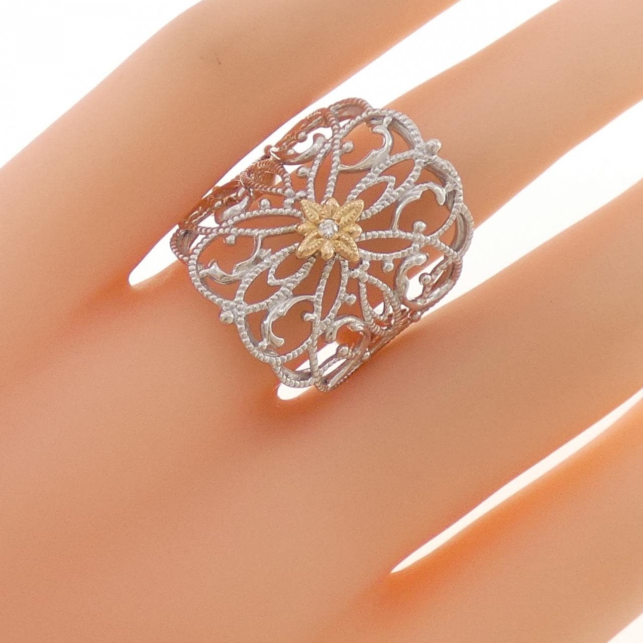 水野薫子 ダイヤモンド リング 0.02CT