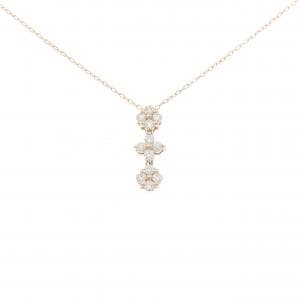 K18PG ダイヤモンド ネックレス 0.30CT