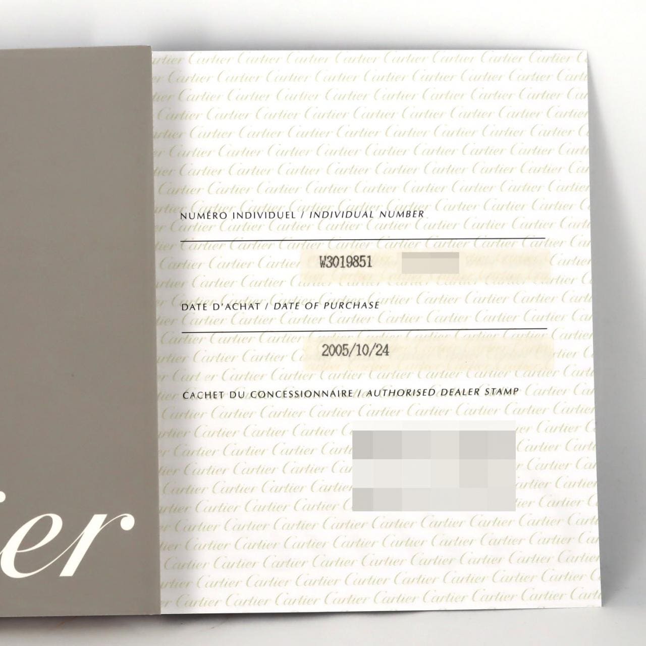 カルティエ パシャ42 パラジウム LIMITED W3019851 パラジウム 自動巻