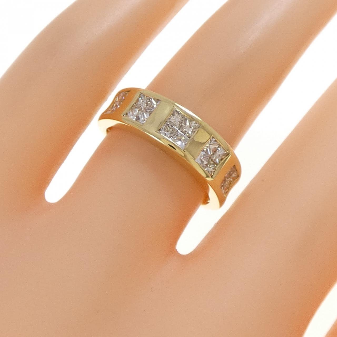 K18YG ダイヤモンド リング 1.00CT