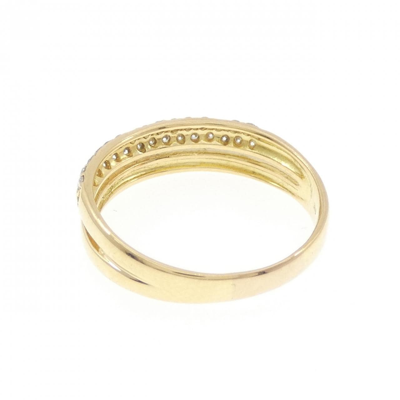 K18YG ダイヤモンド リング 0.20CT