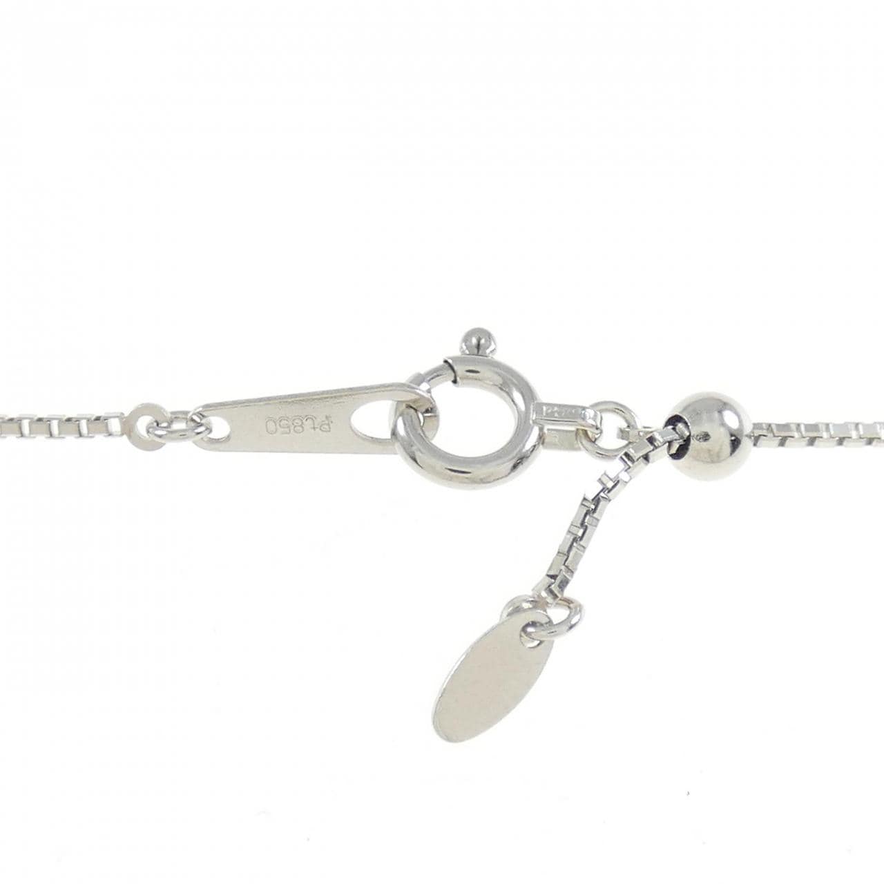 PT900/PT850 タンザナイト ネックレス 1.51CT