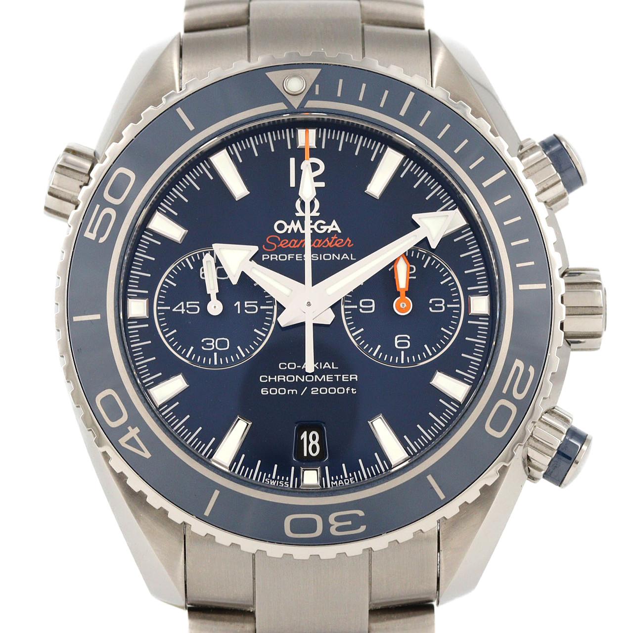 【新品】オメガ プラネットオーシャンクロノ・リキッドメタル TI 232.90.46.51.03.001 TI 自動巻
