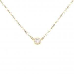 ティファニー バイザヤード ネックレス 0.18CT E VVS1 3EXT