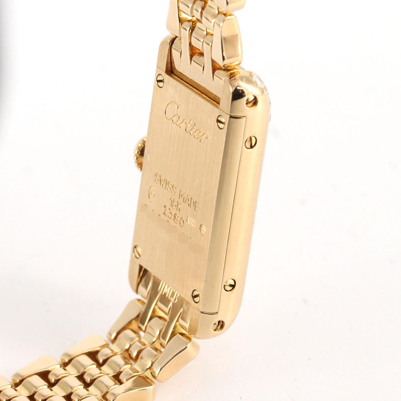 カルティエ タンクアロンジェ YG/D WB3005K3 YG クォーツ
