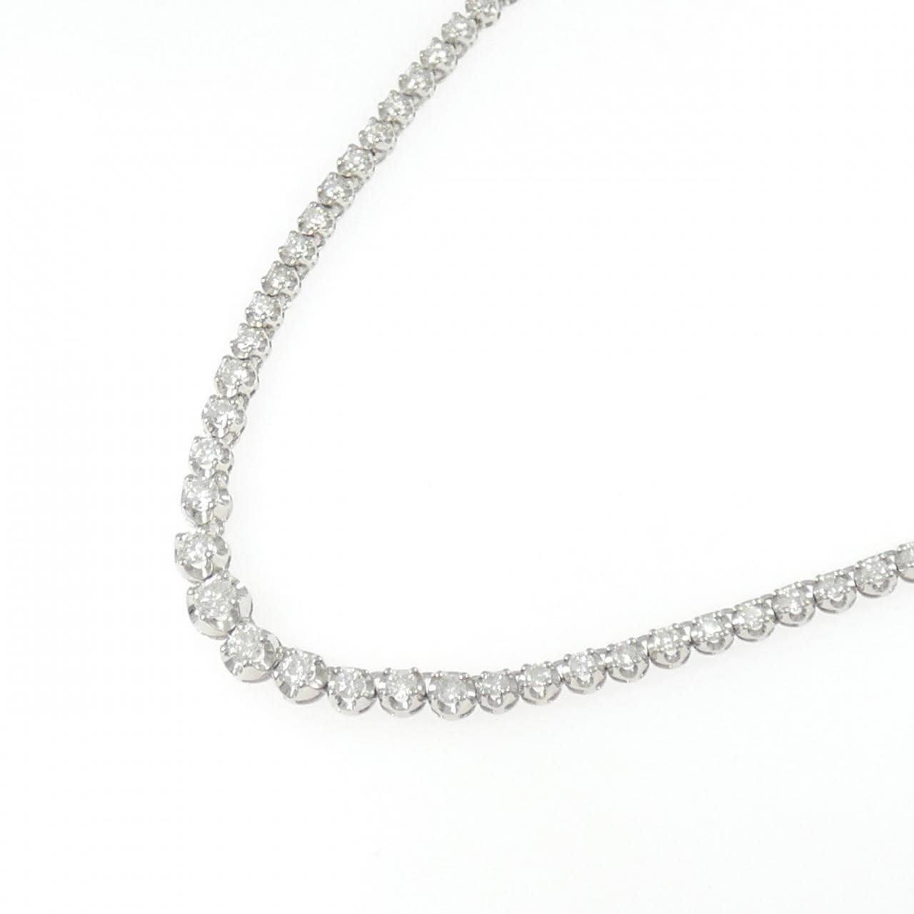 PT850 ダイヤモンド ネックレス 5.00CT