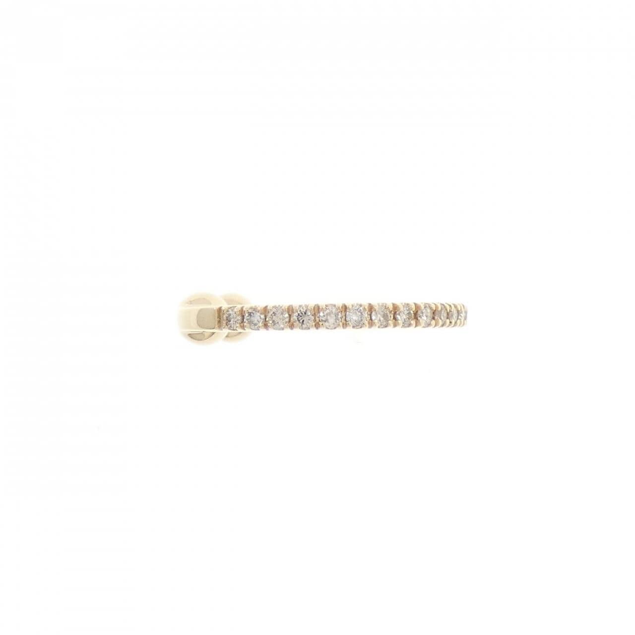 ヒロタカ ダイヤモンド イヤーカフ 0.07CT 片耳