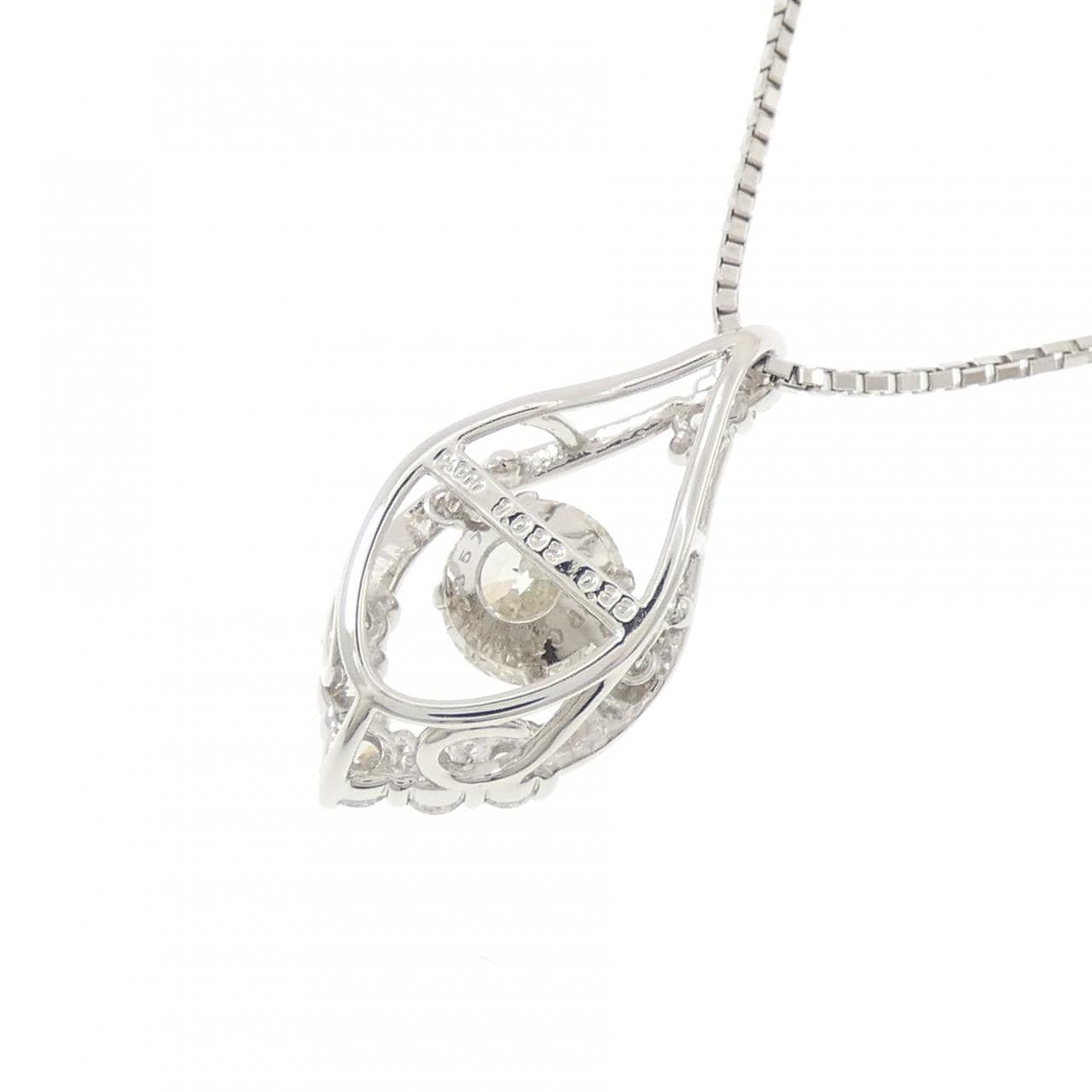 PT900/PT850 ダイヤモンド ネックレス 1.032CT