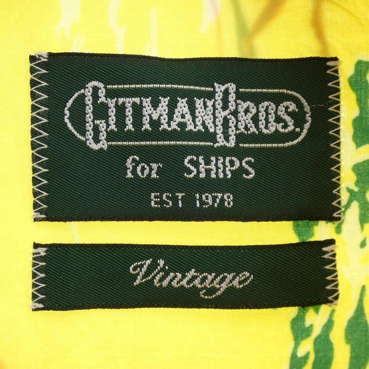 ギットマンヴィンテージ GITMAN VINTAGE シャツ