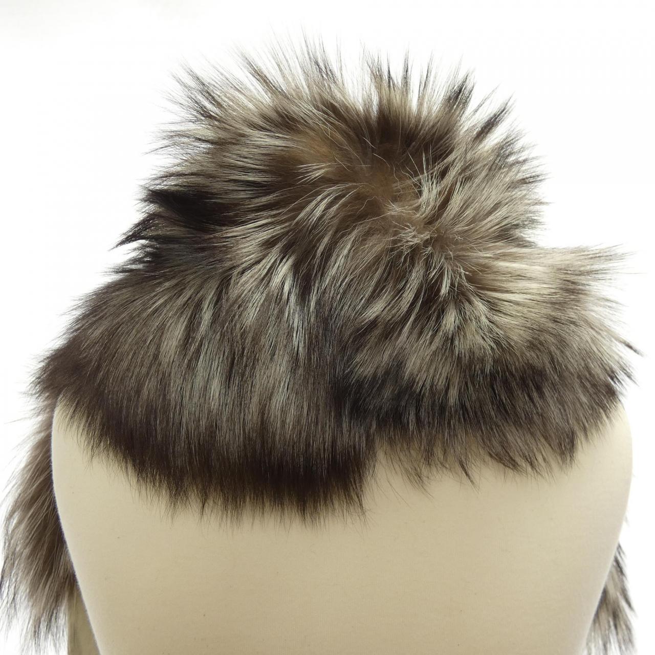 ルイヴィトン LOUIS VUITTON エシャルプ レイキャビック ファー M70722 MUFFLER