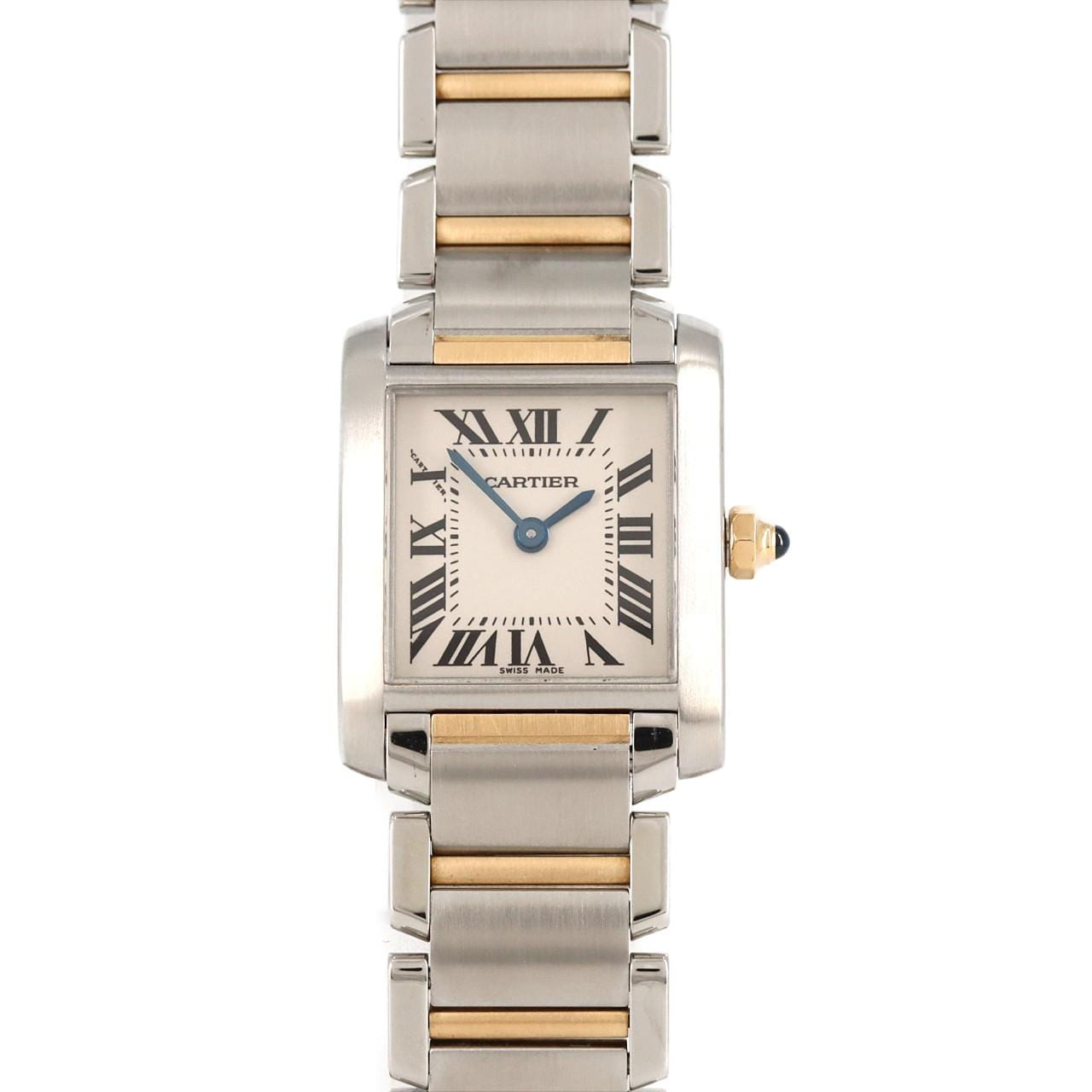 Cartier Tank Francaise SM two tone W51007Q4 SSxYG Quartz