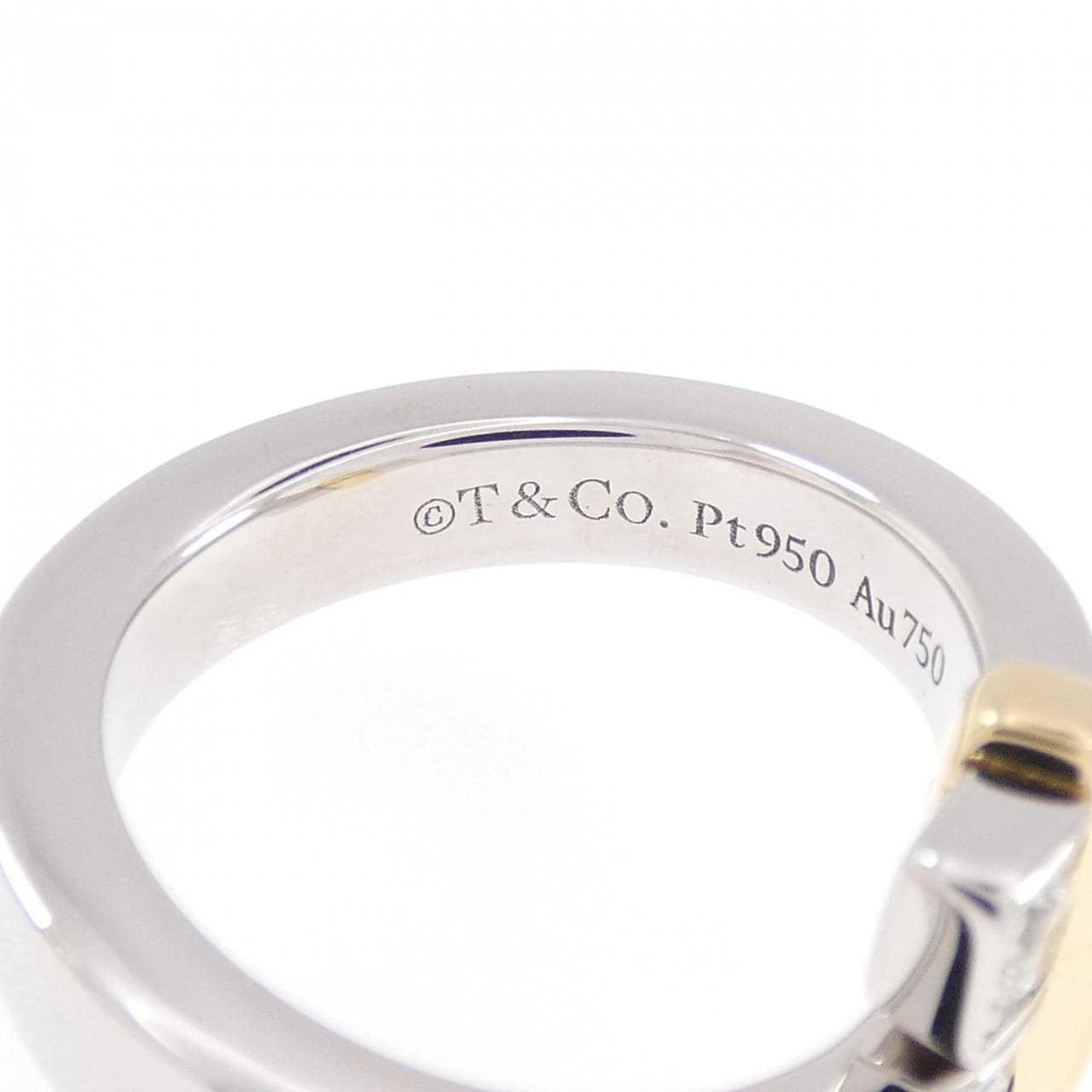 ティファニー バイパス ワイド リング 0.93CT
