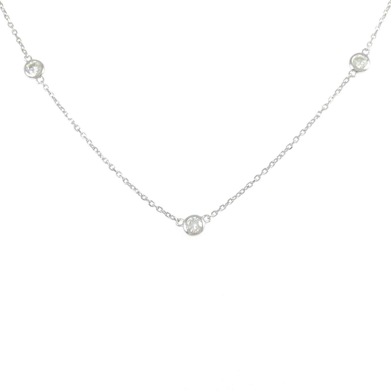 PT900/PT850 ダイヤモンド ネックレス 0.50CT